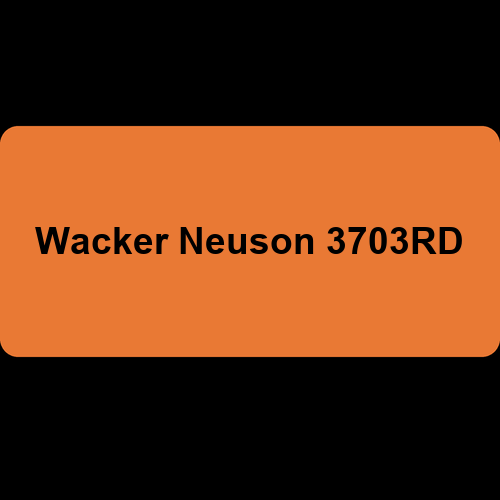 Wacker Neuson 3703RD